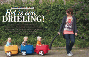 Party artikel het is een drieling
