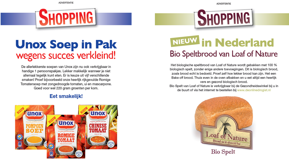 Weekend shoppings